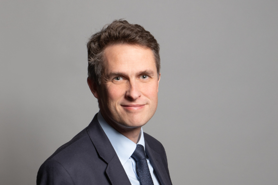 The Rt Hon Sir Gavin Williamson CBE MP